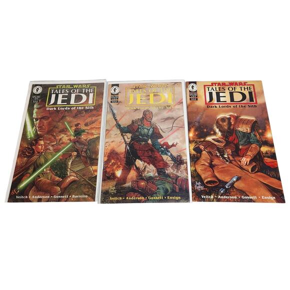 Dark Horse Star Wars Dark Lord Of The Sith Complete Set Of 6 Hugh Fleming '94 NM - Picture 2 of 4